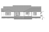 Farmhouse House Plan - Fyffe 80425 - Rear Exterior
