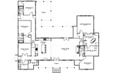 Farmhouse House Plan - Fyffe 80425 - 1st Floor Plan
