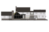 Modern House Plan - Waterloo 40881 - Rear Exterior