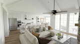 Farmhouse House Plan - Magnolia Meadow 63244 - Great Room