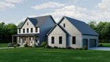 Farmhouse House Plan - 86055 - Right Exterior