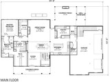 Farmhouse House Plan - 86055 - 1st Floor Plan