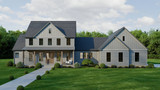 Farmhouse House Plan - 86055 - Exterior