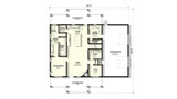 Country House Plan - Agave 45994 - 1st Floor Plan