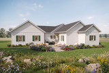 Farmhouse House Plan - Woodside 3a 26938 - Rear Exterior