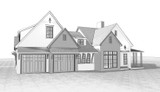 Farmhouse House Plan - Dothan 60363 - Exterior
