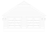 Traditional House Plan - Slickhorn Garage 16059 - Front Exterior