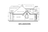Craftsman House Plan - Sherwood Estate 32393 - Left Exterior