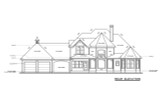 Country House Plan - Sheridan Manor 21742 - Rear Exterior