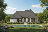 Secondary Image - Southern House Plan - 65071 - Rear Exterior