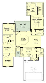 Southern House Plan - 58243 - 