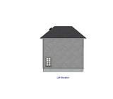 Traditional House Plan - 14160 - Left Exterior