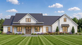 Country House Plan - 19986 - Front Exterior