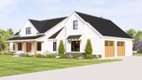 Country House Plan - 19986 - Right Exterior