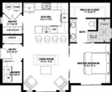 Cottage House Plan - 99049 - 1st Floor Plan