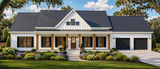 Farmhouse House Plan - 75493 - Exterior