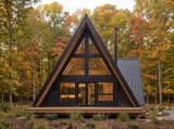 A-Frame House Plan - 15845 - Rear Exterior