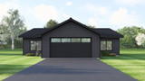 Modern House Plan - 22090 - Front Exterior