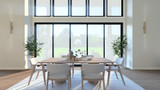 Modern House Plan - 22090 - Dining Room