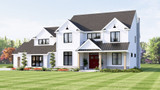 Farmhouse House Plan - 37128 - Exterior