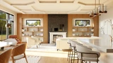 Farmhouse House Plan - 37128 - Living Room