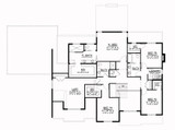 Farmhouse House Plan - 37128 - 2nd Floor Plan