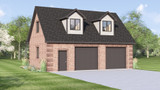 Country House Plan - 66232 - Exterior