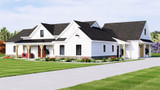 Farmhouse House Plan - 38114 - Right Exterior