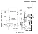 Farmhouse House Plan - 38114 - 1st Floor Plan