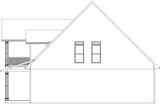 Craftsman House Plan - The Baileyton 28091 - Right Exterior