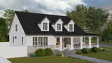 Farmhouse House Plan - Riley 70681 - Left Exterior
