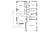 Farmhouse House Plan - Riley 70681 - 1st Floor Plan