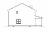 Traditional House Plan - JoAnn 47477 - Left Exterior