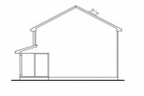 Traditional House Plan - JoAnn 47477 - Right Exterior