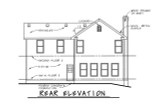 Farmhouse House Plan - Kincaid Modern Farmhouse 39643 - Rear Exterior