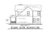 Farmhouse House Plan - Kincaid Modern Farmhouse 39643 - Right Exterior