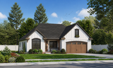 Farmhouse House Plan - Tollefson Modern Farmhous 97065 - Front Exterior