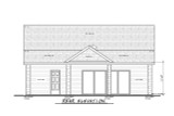 Modern House Plan - Maple 94428 - Rear Exterior