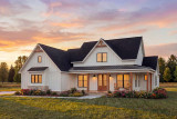 Farmhouse House Plan - Mayfield 3 70256 - Right Exterior