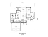 Mountain Rustic House Plan - Argonne Road 76622 - 1st Floor Plan