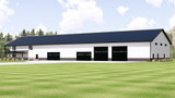 Country House Plan - 26937 - Right Exterior