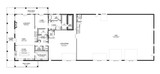 Country House Plan - 26937 - 1st Floor Plan