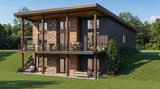 Contemporary House Plan - 17089 - Rear Exterior
