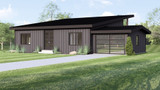 Contemporary House Plan - 17089 - Front Exterior