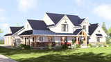 Farmhouse House Plan - 60924 - Front Exterior