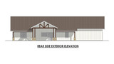 Secondary Image - Country House Plan - Fern 28328 - Rear Exterior