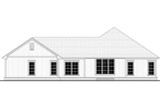 Secondary Image - Farmhouse House Plan - Spring Creek 47699 - Rear Exterior