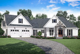 Craftsman House Plan - Riverstone Court 54755 - Front Exterior