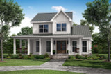 Farmhouse House Plan - Hillsdale 54948 - Exterior