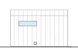 Contemporary House Plan - Ember Sauna 34285 - Rear Exterior